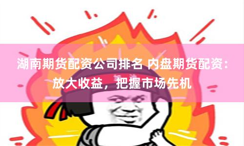 湖南期货配资公司排名 内盘期货配资：放大收益，把握市场先机